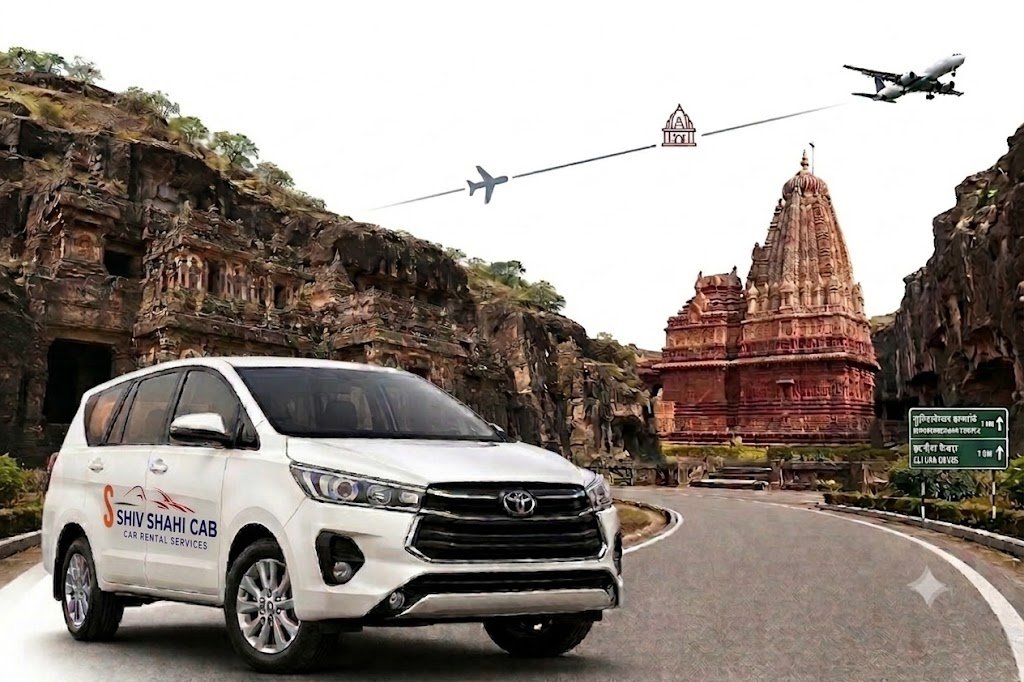 Aurangabad Airport to Grishneshwar Jyotirlinga Cab on rent