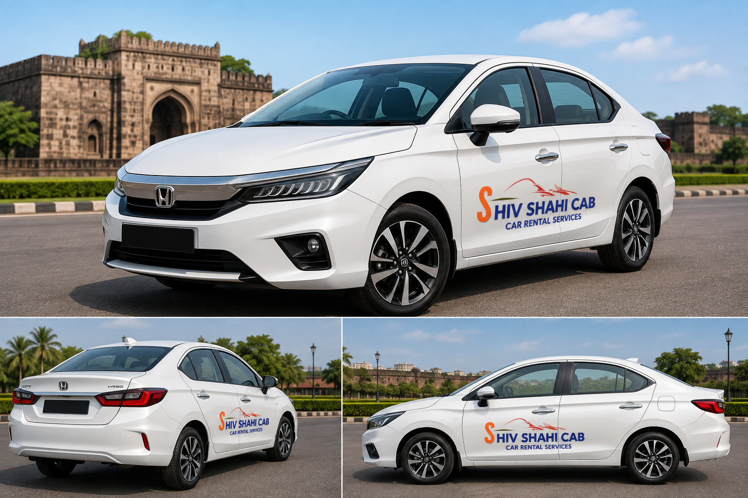 Honda City on Rent Chhatrapati Sambhajinagar (Aurangabad)